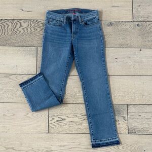 Lucky Brand Women's Mid Rise Straight Leg Blue Jeans